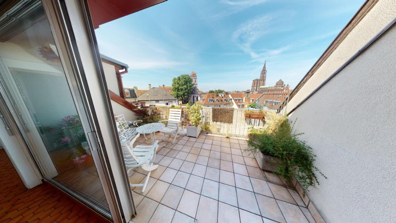 145M² City Center 4 Bedrooms View Of The Cathedral ストラスブール エクステリア 写真