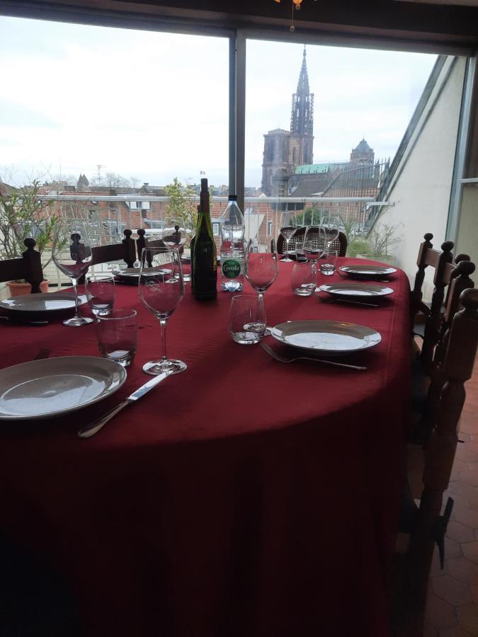 145M² City Center 4 Bedrooms View Of The Cathedral ストラスブール エクステリア 写真
