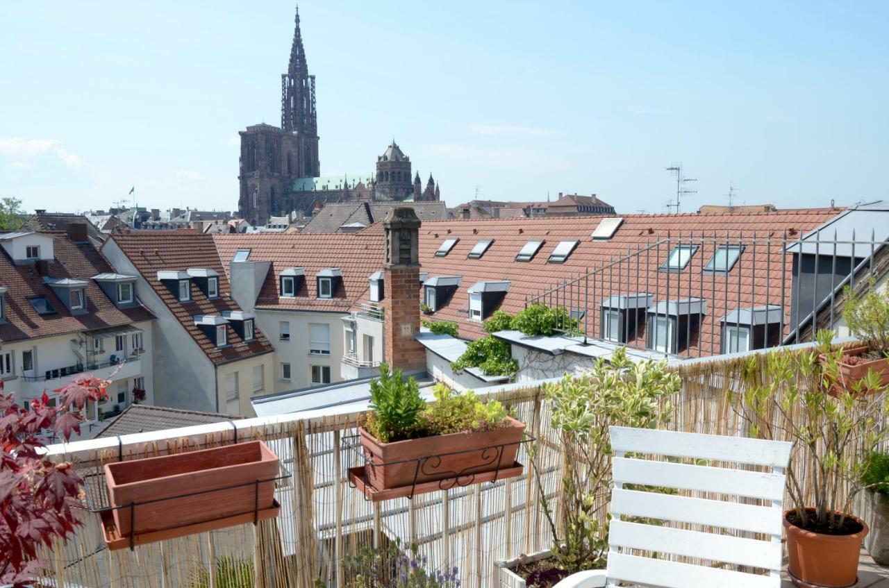 145M² City Center 4 Bedrooms View Of The Cathedral ストラスブール エクステリア 写真